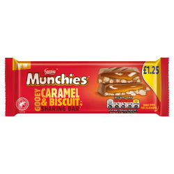 Munchies Gooey Caramel & Biscuit Sharing Bar 87g
