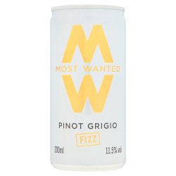 Most Wanted Pinot Grigio Fizz 200ml