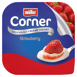 Müller Corner Delicious, Creamy Yogurt Strawberry 136g