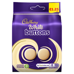 Cadbury White Buttons 95g