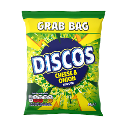 Discos Cheese & Onion Flavour 50g