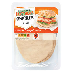 Bernard Matthews Chicken 4 Slices 80g