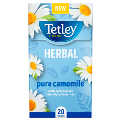 Tetley Herbal Pure Camomile Tea Bags x20