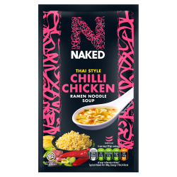 Naked Thai Style Chilli Chicken Ramen Noodle Soup 25g