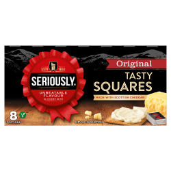 Seriously Tasty Squares Original 8 x 16.7g (133g)