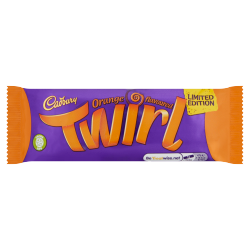 Cadbury Twirl Orange Chocolate Bar 43g
