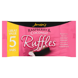 Ruffles Raspberry & Coconut Bar Multipack 5 x 26g