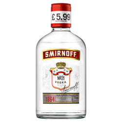 Smirnoff No.21 Vodka 20cl PMP Â£5.99 - Bottle