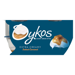 Oykos Salted Caramel Greek Style Yogurt 4 x 110g