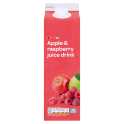 SPAR Apple & Raspberry Juice Drink 1 Litre