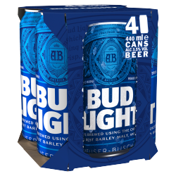 Bud Light Beer 4 x 440ml