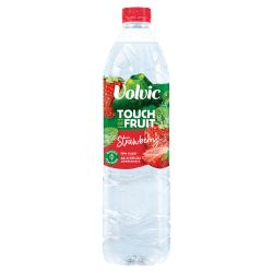 Volvic Touch of Fruit Low Sugar Strawberry Natural Flavoured Water 1.5L