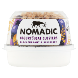 Nomadic Yogurt & Oat Clusters Blackcurrant & Blueberry 169g