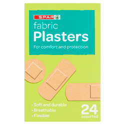 SPAR 24 Assorted Fabric Plasters