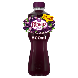 Ribena Blackcurrant Juice Drink 500ml PMP Â£1.25
