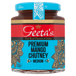 Geeta's Premium Mango Chutney Medium 230g
