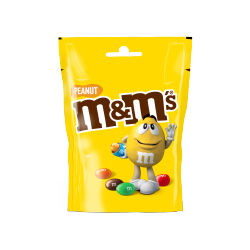 M&M's Crunchy Peanut & Milk Chocolate Bites Pouch Bag 125g