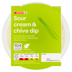 SPAR Sour Cream & Chive Dip 170g