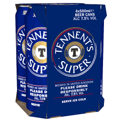 Tennent's Super 500ml