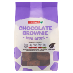 SPAR Chocolate Brownie Mini Bites 80g