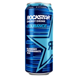 Rockstar Xdurance Energy Drink Blueberry Pomegranate Acai 500ml