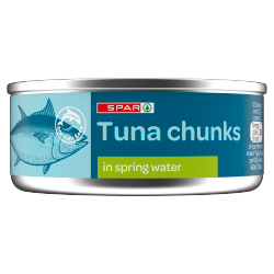 SPAR Tuna Chunks in Spring Water 145g