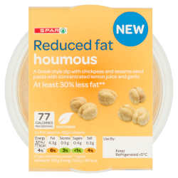 SPAR Reduced Fat Houmous 170g