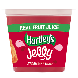 Hartley's Jelly Strawberry Flavour 125g