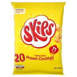 Skips Prawn Cocktail Flavour 20 x 13.1g