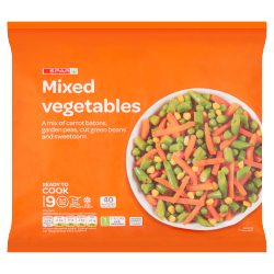 SPAR Mixed Vegetables 750g