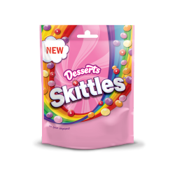 Skittles Vegan Sweets Dessert Flavoured Treat Bag 152g