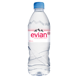 Evian Still Natural Mineral Water 50cl