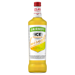 Smirnoff Ice Tropical Ready To Drink Premix Bottle 70cl PMP Â£3.49