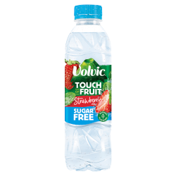 Volvic Touch of Fruit Sugar Free Strawberry Natural Flavoured Water 500ml