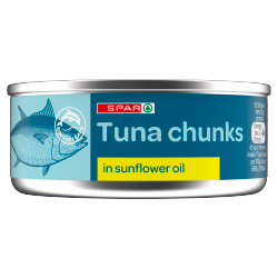 SPAR Tuna Chunks in Sunflower Oil 145g