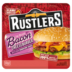 RUSTLERS The Deluxe Bacon Cheeseburger 191g
