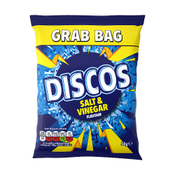 Discos Salt & Vinegar Flavour 50g