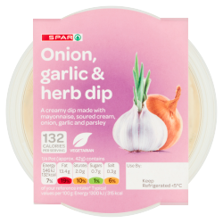SPAR Onion, Garlic & Herb Dip 170g