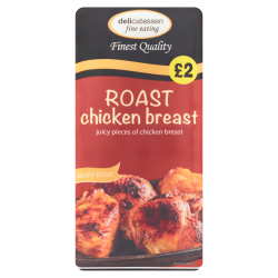 Delicatessen Fine Eating Roast Chicken Breast 125g