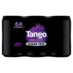 Tango Dark Berry Sugar Free Can 6 x 330ml