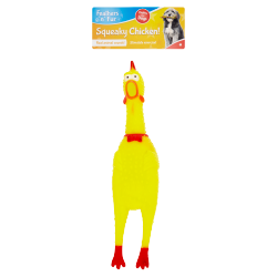 Feathers 'n' Fur Squeaky Chicken!