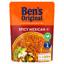 Bens Original Spicy Mexican Microwave Rice 250g