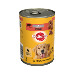 Pedigree Adult Wet Dog Food Tin Original in Loaf 400g