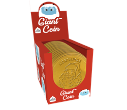 Giant Chocolate Coin
