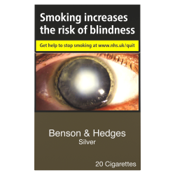 Benson & Hedges Silver 20 Cigarettes