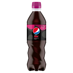 Pepsi Max Cherry No Sugar Cola Bottle 500ml