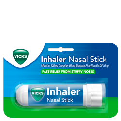 Vicks Inhaler fast acting medicine for blocked nose relief Stick