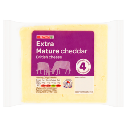 Spar Extra Mature Cheddar British Cheese 200g