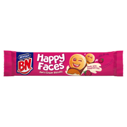 McVitie's BN Happy Faces Jam 'n' Cream Biscuits 165g