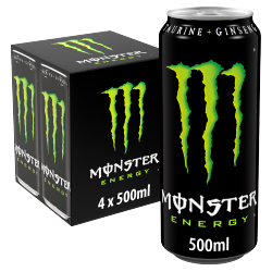 Monster Energy Drink 4 x 500ml